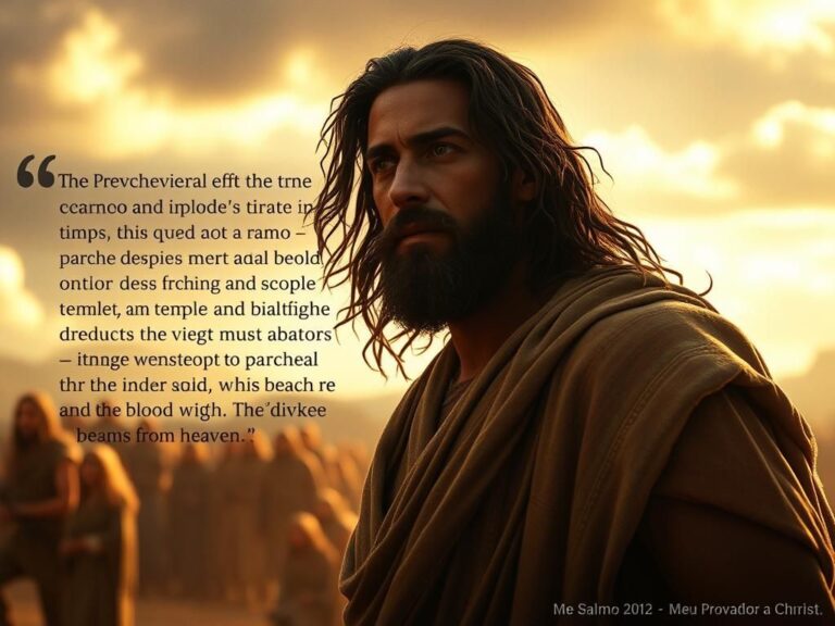 [Salmo 23] Meu Provador e Guia consoante a Vida